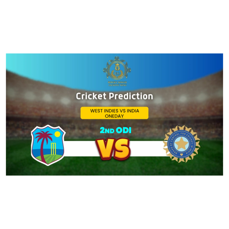 One day international match 2 : West indies vs India